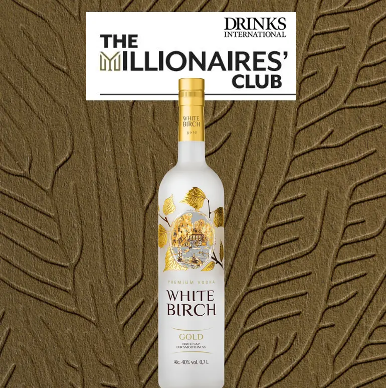 White Birch vodka is №8 fastest growing vodka brand in the world.